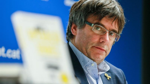 El expresident de la Generalitat de Catalunya Carles Puigdemont. - EFE