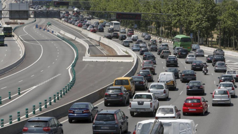 Imagen de archivo de las carreteras en Semana Santa | EFE/ Archivo