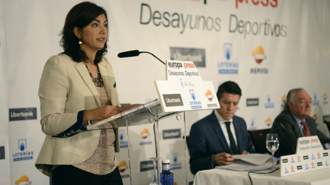 La secretaria de Estado de Deporte y presidenta del Consejo Superior de Deportes, María José Rienda - Europa Press