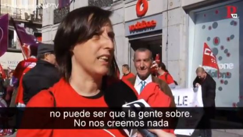 Más de 1.000 trabajadores de Vodafone luchan por un despido digno