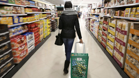 Imagen de archivo del interior de un supermercado | EFE