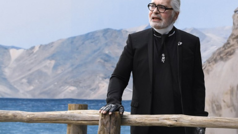 El icónico diseñador de moda alemán Karl Lagerfeld | AFP/ Bertrand Guay