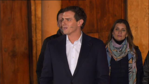 Albert Rivera y su holograma dan inicio a la campaÃ±a de Ciudadanos