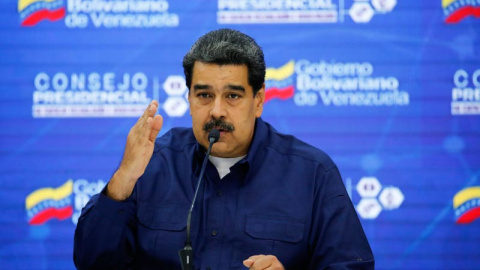 Maduro habla en Caracas durante una reunión del Gobierno. (REUTERS)