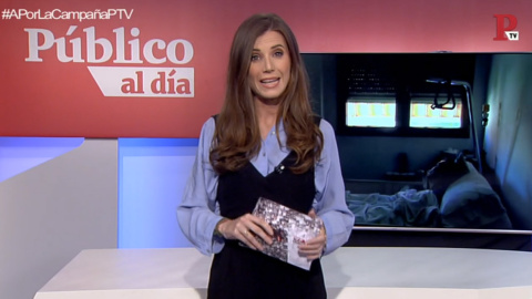 Nuria Martínez en el informativo 'Público al Día' del 11 de abril de 2019