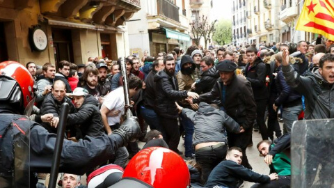 Imagen del mitin de Albert Rivera en Rentería./ EFE