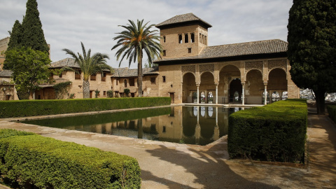 09/09/2022.Vista de la Medina de la Al Alhambra de Granada, a 18 de abril de 2020.