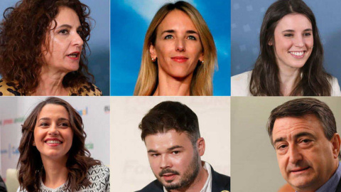 Participan Cayetana Álvarez de Toledo (PP), María Jesús Montero (PSOE), Irene Montero (Unidas Podemos), Inés Arrimadas (Ciudadanos), Gabriel Rufián (ERC) y Aitor Esteban (PNV).