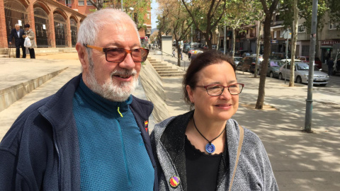 Els germans Josep i Maribel Ferrándiz, torturats a Via Laietana durant la dictadura. LAIA SERÓ