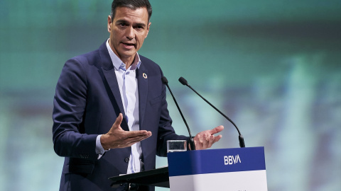 El presidente del Gobierno, Pedro Sánchez, en un evento en Madrid, a 15 de septiembre de 2022.