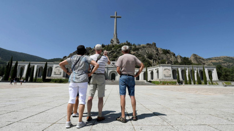 Turistas en el Valle de los Caídos. - EFE