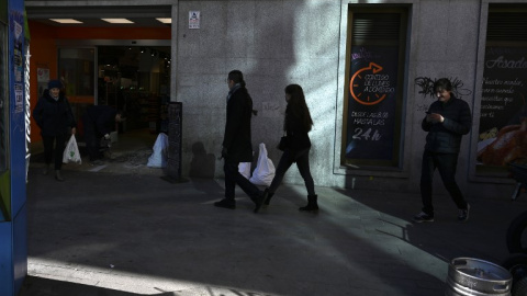 Un supermercado del Grupo Día en Madrid. AFP/Pierre-Philippe Marcou