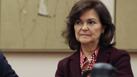 La vicepresidenta del gobierno Carmen Calvo - EFE