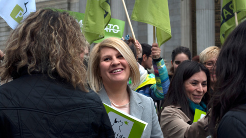 Silvia Barquero, presidenta del Partido Animalista Pacma. PACMA