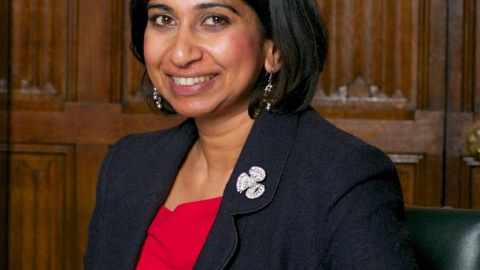 Suella Braverman, secretaria de Estado del Brexit/ FAREHAM CONSERVATIVES