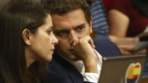 Inés Arrimadas y Albert Rivera, en una imagen de archivo. EFE