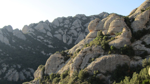  Atardecer en el Parc Natural de Montserrat. Foto: Pablo Rodríguez-Ros