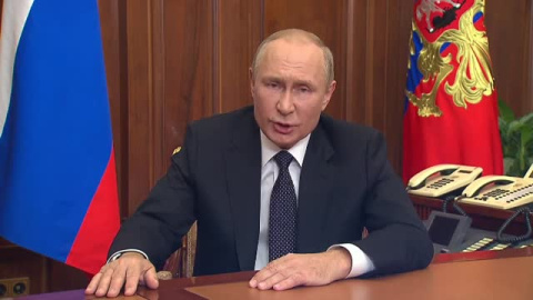 Putin anuncia una movilización militar "inmediata" de parte de la población rusa