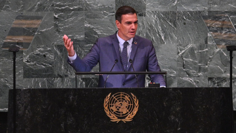 El presidente del Gobierno, en su discurso ante la Asamblea General de la ONU en Nueva York.