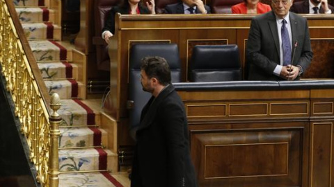 RufiÃ¡n, expulsado del pleno del Congreso tras un rifirrafe con Josep Borrell