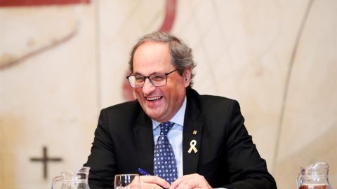 El presidente de la Generalitat, Quim Torra. - EFE