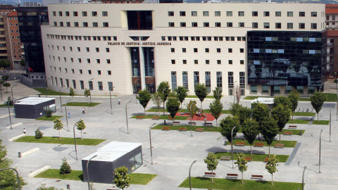 Vista general de la Audiencia Provincial de Navarra.