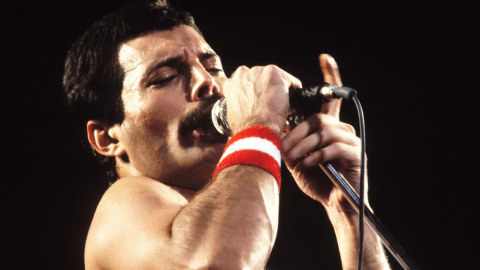 Foto de archivo. Freddie Mercury.