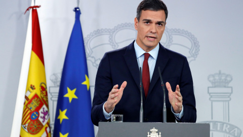 El presidente del Gobierno, Pedro Sánchez,. EFE/SErgio Barrenechea