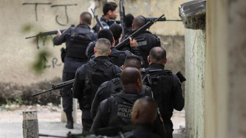 Al menos 13 muertos en un tiroteo en una favela de Río de Janeiro. / EFE