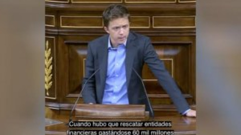 Errejón resume en dos minutos el "intervencionismo" de la derecha: "La diferencia es a favor de quién"