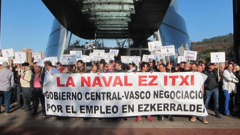 Manifestación de La Naval./Archivo