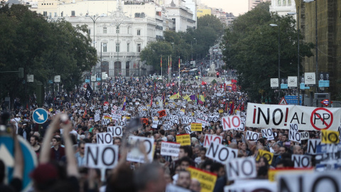 Manifestación 'Rodea el Congreso'.