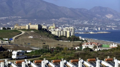 Bahía de Fuengirola, bañada por el Mar de Alborán | EFE/A.Millan