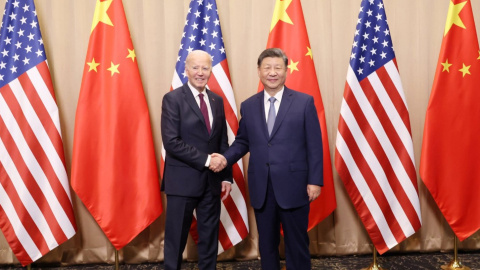 Xi Jinping y Joe Biden cumbre Perú