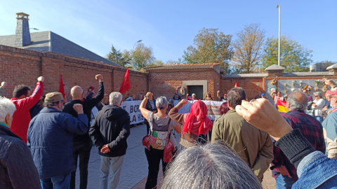 Acto republicano en Cementerio del Este fusilados franquismo