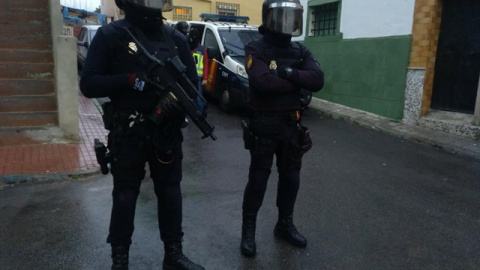 Más de 250 agentes en una operación contra el narcotráfico con 11 registros en el Campo de Gibraltar. Europa Press