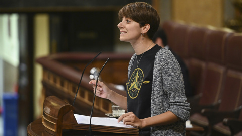 27/09/2022.- La diputada de ERC Marta Rosique i Saltor, interviene este martes en el pleno del Congreso, en Madrid. EFE/ Fernando Villar