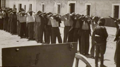 0.- Prisioneros republicanos capturados por las tropas franquistas.- BIBLIOTECA NACIONAL DE ESPAÑA