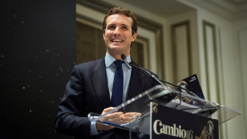 El presidente del PP, Pablo Casado. EFE