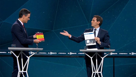 Duelo de libros por Sant Jordi en el debate.