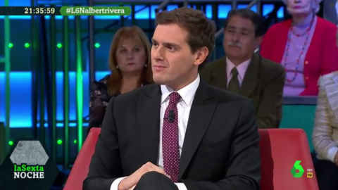 Albert Rivera, durante la entrevista.