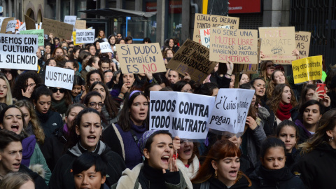 Vista general de la manifestación en Madrid - Arancha Ríos