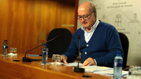 El secretario general del PP en Asturias, Luis Venta, ha sido cesado por amenazar a un compañero. / EUROPA PRESS