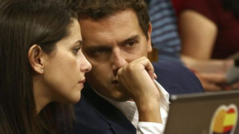 Inés Arrimadas i Albert RIvera en una foto d'arxiu. EFE