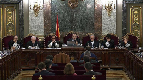 Vista general del juicio en el Tribunal Supremo. (EFE)