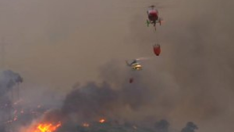 La dura vida de los pilotos de extinción de incendios