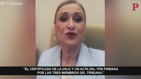 La jueza del caso mÃ¡ster  procesa a Cifuentes por  falsedad documental