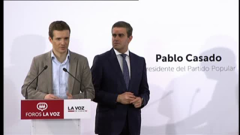 AsÃ­ es como Casado intenta 'evitar' a Vox, pero "encantado" de recibir sus votos