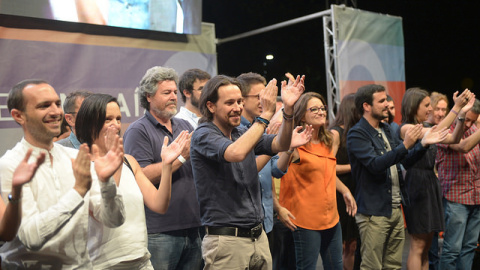 Acto de cierre de campaña de Unidos Podemos en 2016 / Daniel Gago - Podemos