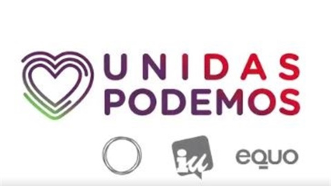 Logo de la coalicción 'Unidas Podemos'.